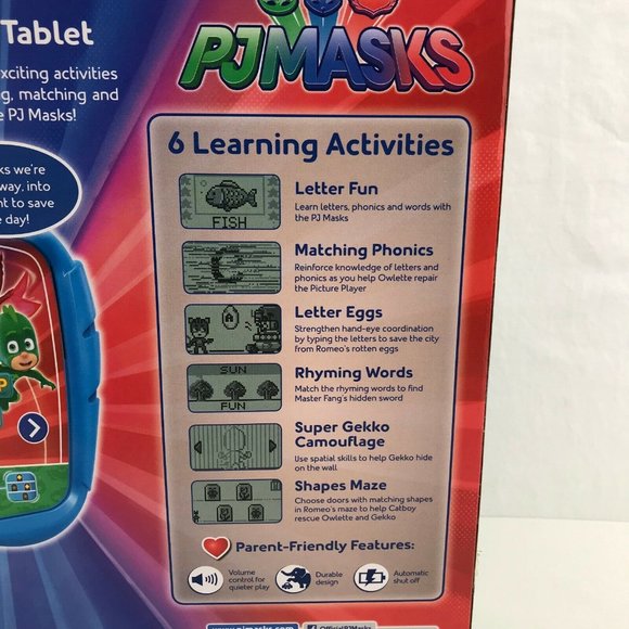 PJ Masks VTech Learning Tablet - Picture 8 of 8